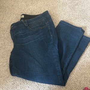 Democracy Dark Blue Ankle Jeans